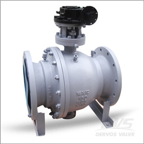 API 6D Trunnion Ball Valve, WCB, 14 X 12 Inch