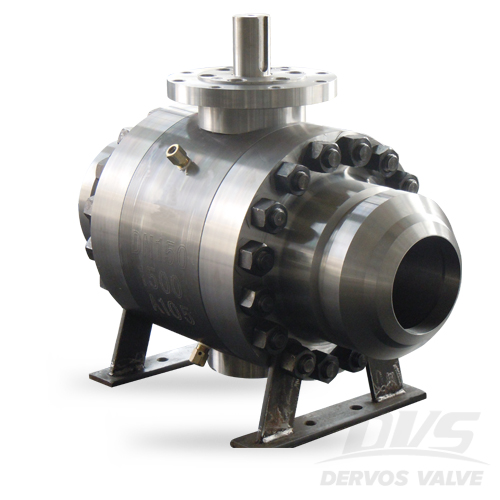 Trunnion Mounted Ball Valve, ASTM A105 6 Inch, BW