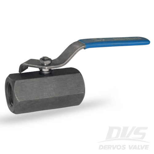 1PC Heg Ball Valve, 0.5 Inch, 1000PSI, NPT, A105N
