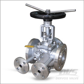 RTJ Plug Valve, Three Way, API 6D, 600 LB